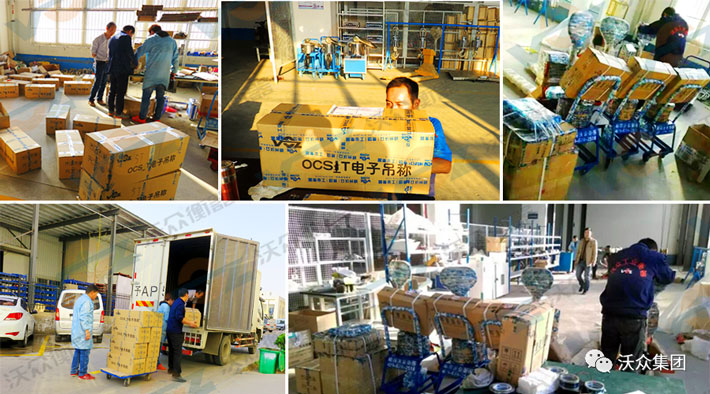 D30電子吊秤發貨現場 D30電子吊秤發貨現場